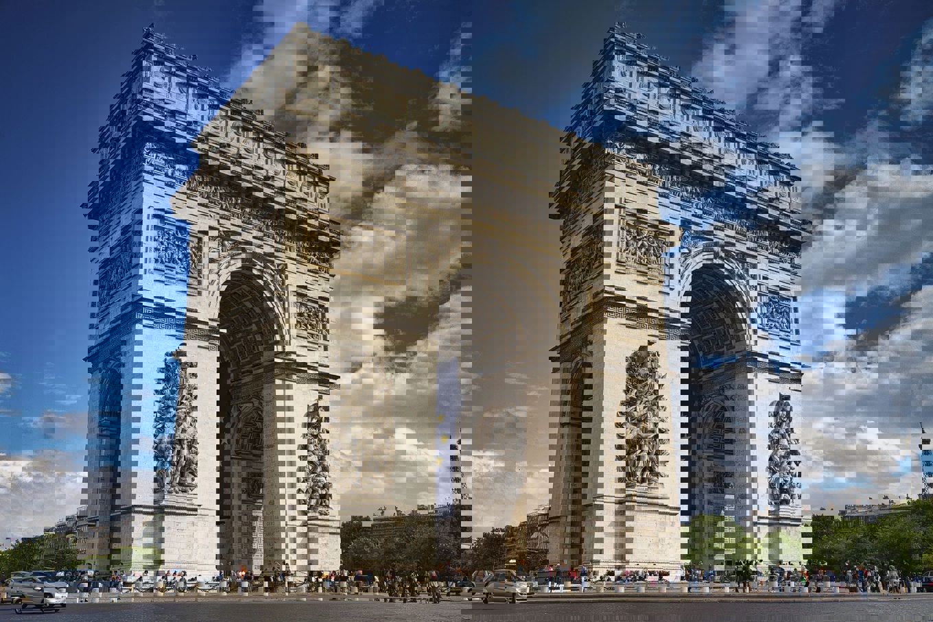 FRANCE: L'Arc de Triomphe à Paris FRANCE: L'Arc de Triomphe à Paris