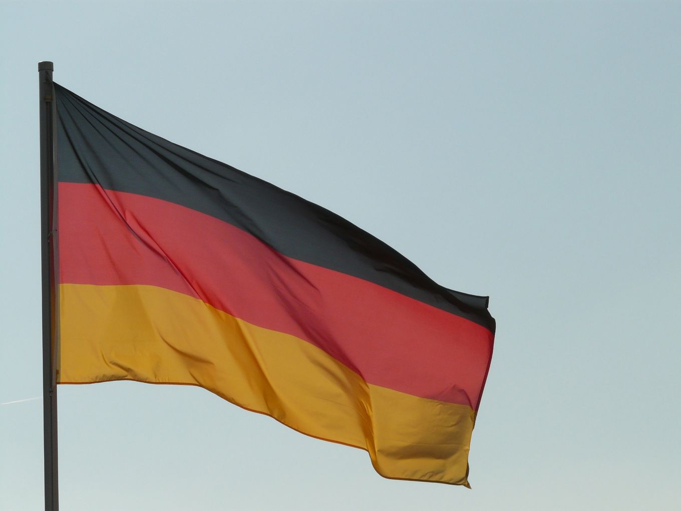 DEUTSCHLAND: Die deutsche Flagge